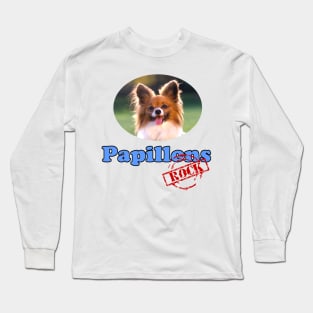 Papillons Rock! Long Sleeve T-Shirt